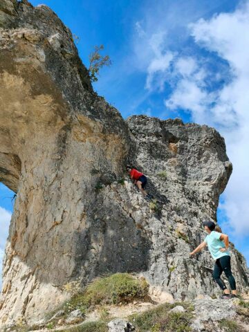 Escalada Gama Las Tuerces - Casa rural La morada del Angel - Palencia montaña palentina
