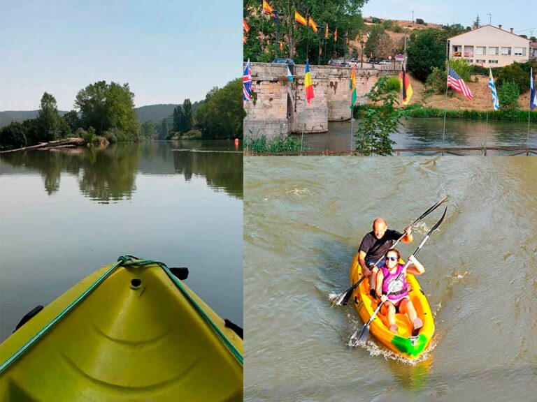 Piragua y piragüismo por río Pisuerga Alar del rey kayak - Casa rural La Morada del Angel - Montaña palentina.jpg